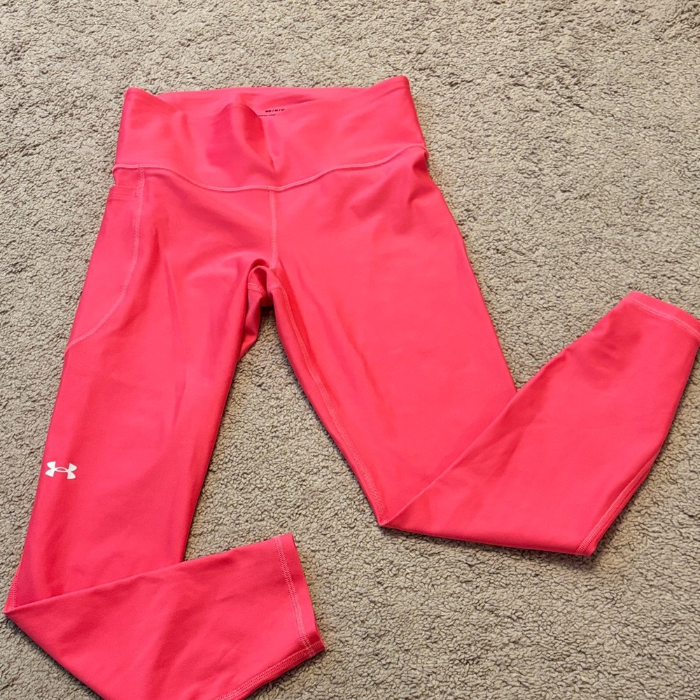 Under Armour Neon Pink Leggings